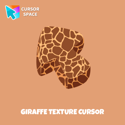Giraffe Texture cursor